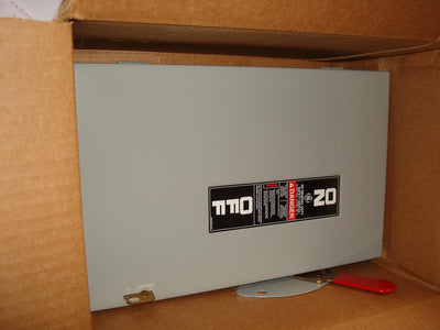 GE TGN3322 60 Amp 3-Pole Non-Fusible Safety Switch