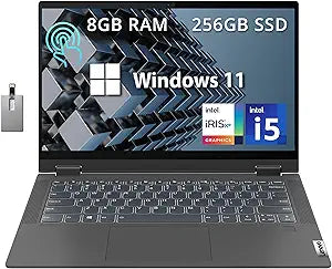 Lenovo IdeaPad Flex 5 Touchscreen Laptop + USB Card