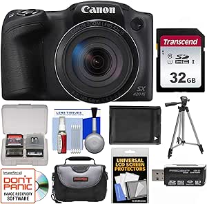 Canon PowerShot SX420 IS Black Wi-Fi Digital Camera Renewed