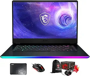 MSI Raider GE66-15 Gaming Laptop, i7-12700H, 32GB DDR5, RTX 3080 Ti, 2TB SSD, 240Hz, Win10 Pro