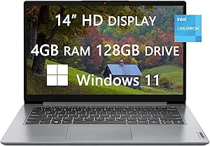 Lenovo 82V6S00000 Ideapad 1i 14" Laptop 128GB SSD