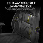 Corsair CF-9010067-WW TC500 Luxe Gaming Chair Fabric Frost