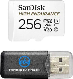 SanDisk 256GB_TF_High_Endurance MicroSD Card Bundle
