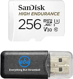 SanDisk 256GB_TF_High_Endurance MicroSD Card Bundle
