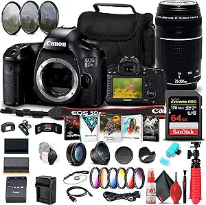 Canon 0582C002 EOS 5DS R DSLR Camera Bundle (Renewed)