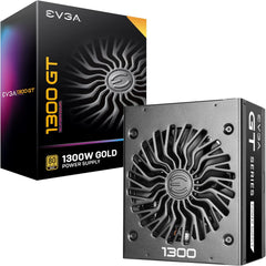 EVGA 220-GT-1300-X1 1300 GT 80 Plus Gold Fully Modular PSU