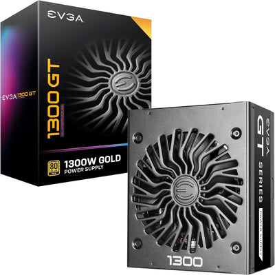 EVGA 220-GT-1300-X1 1300 GT 80 Plus Gold Fully Modular PSU