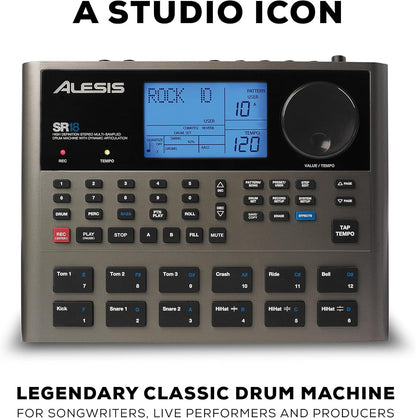 Alesis SR-18 Studio Drum Machine with Effects and Sounds