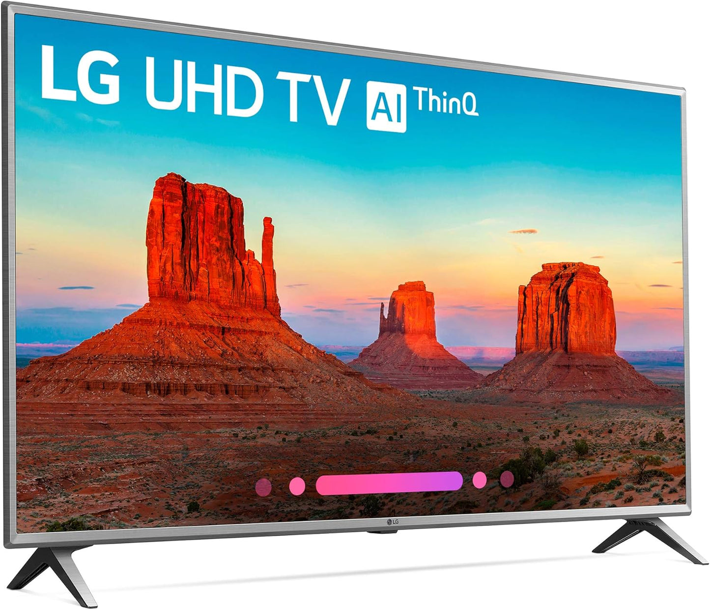 LG CR_43UK6500AUA 43" 4K UHD Smart LED TV (Renewed)