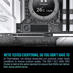 Thermaltake MS-1 M.2 2280 SSD Cooler Heatsink Blower Fan