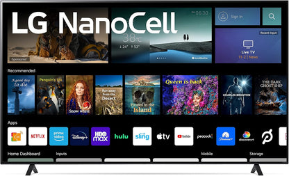 LG 65NANO75UQA 65-Inch NanoCell 4K Smart TV (Renewed)
