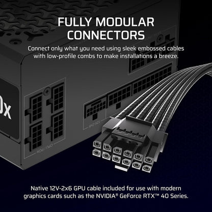 Corsair CP-9020285-NA RM750x 750W ATX 3.1 Power Supply