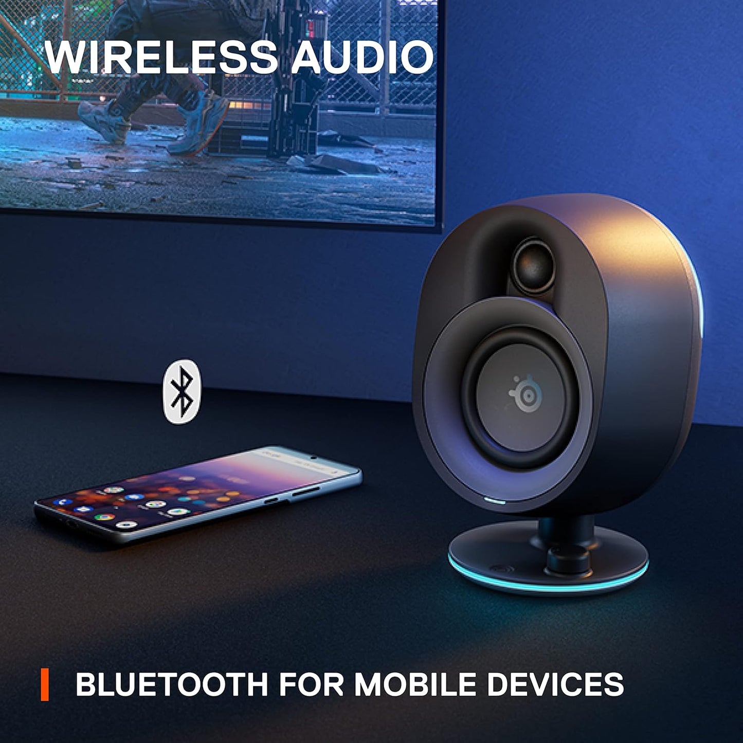 SteelSeries 61541 Arena 7 RGB Gaming Speakers