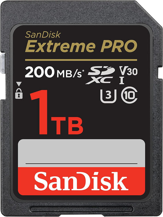 SanDisk SDSDXXD-1T00-GN4IN 1TB Extreme PRO SDXC - UHS-I Card - 4K Ready