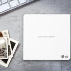LG GP65NW60 USB 3.0 Portable DVD Writer White