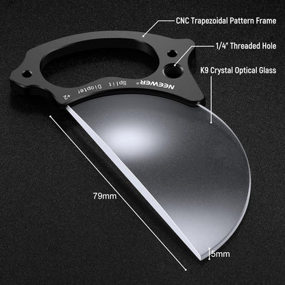 Neewer Split Diopter 79mm Lens Filter Handheld