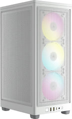 Corsair CC-9011247-WW iCUE 2000D RGB Airflow Mini-ITX Case White