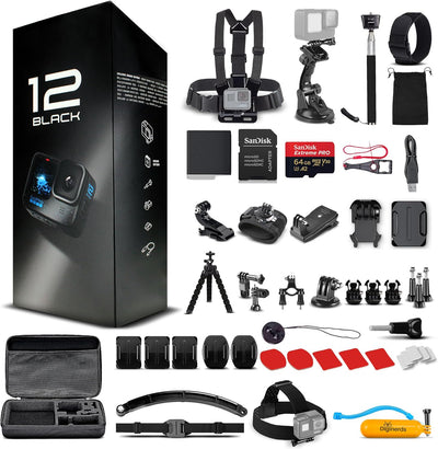 GoPro CHDSB-121-XX HERO12 Black Action Camera Bundle
