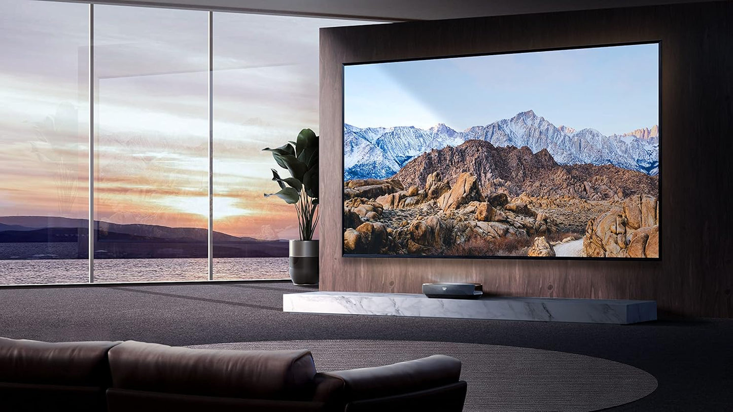 Hisense 100L9G 100" Trichromal Laser TV Bundle