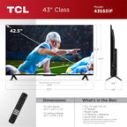 TCL 43S551F 43-Inch 4K UHD Fire TV
