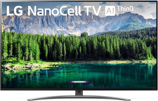 LG 65SM8600 65-inch Nano 8 Series 4K Smart TV Renewed