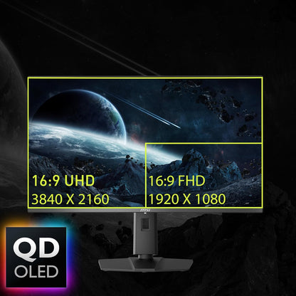 MSI MAG 321UPX QD-OLED 32" 4K UHD 240Hz Gaming Monitor