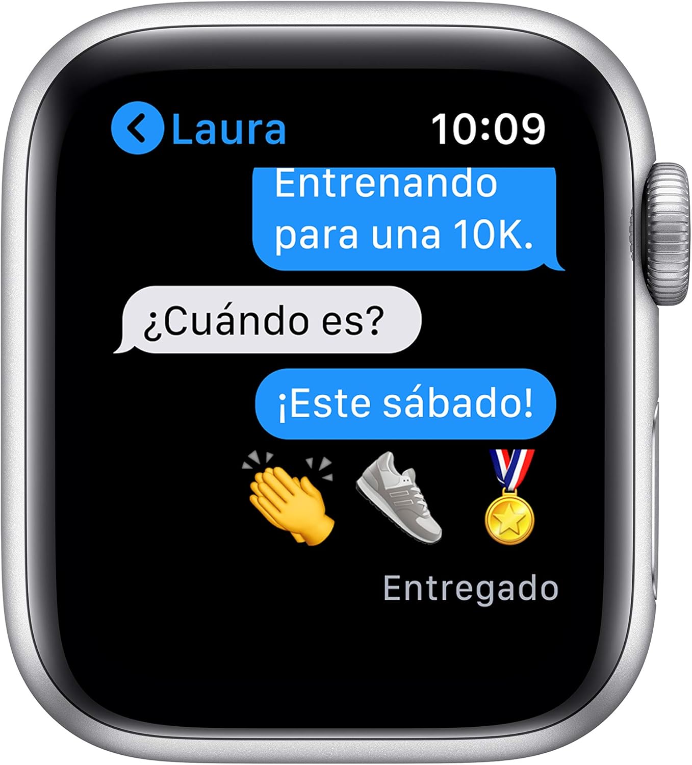 Apple M02N3LZ/A-cr Watch Series 6 - 40mm, Silver (Renewed)