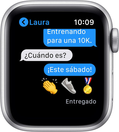 Apple M02N3LZ/A-cr Watch Series 6 - 40mm, Silver (Renewed)