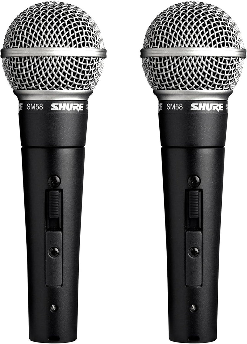 Shure SM58S - Vocal Microphone w/ Switch - 2 Pack — main product image