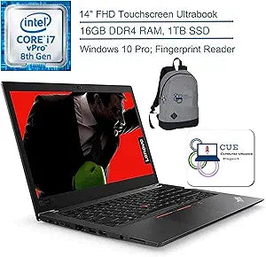 Lenovo ThinkPad T480s 14" Touchscreen Ultrabook i7 16GB 1TB SSD