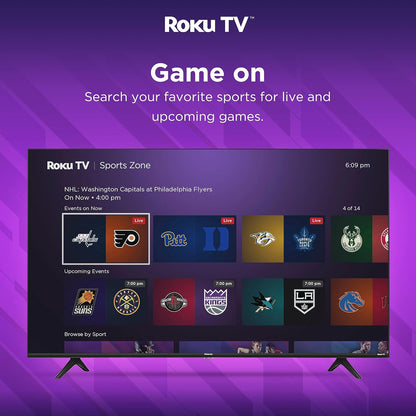 Hisense 50R6G 50-Inch 4K UHD Roku Smart TV