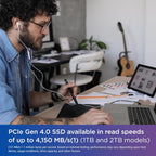 Western Digital SN580 2TB NVMe PCIe Gen4 SSD
