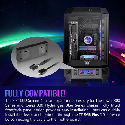 Thermaltake AC-064-OO1NAN-A1 Tower 300 LCD Panel Kit