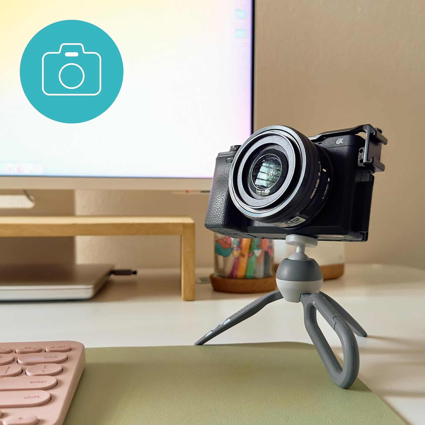 Joby JB01838-BWW HandyPod Clip Action Mini Tripod