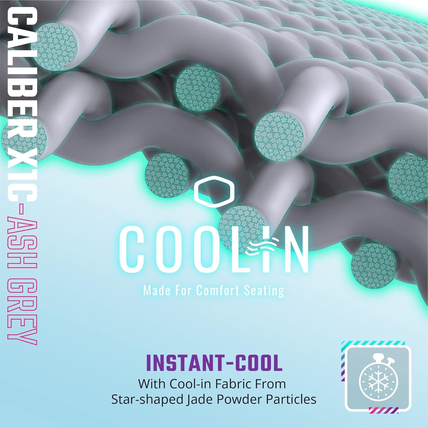 Cooler Master CMI-GCX1C-GY Caliber X1C Ergonomic Gaming Chair