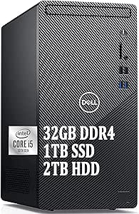 Dell Inspiron 3000 3880 i5 Desktop Computer - Renewed