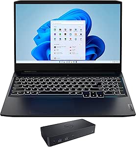 Lenovo 82K1015CUS-4025-32506 i5-11300H Gaming Laptop Bundle