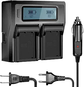Neewer 10090557@@os1 Dual Battery Charger for Fujifilm NP-W126 — main product image
