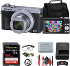 Canon 3638C001 PowerShot G7 X Mark III Silver Kit
