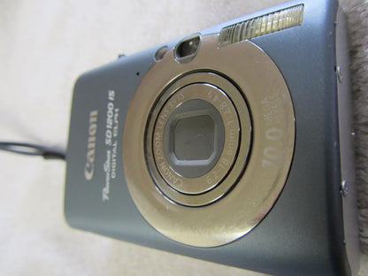 Canon SD1200IS Digital ELPH 10MP Camera - Dark Gray