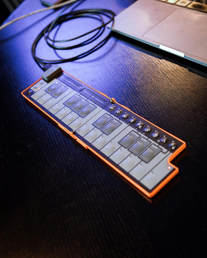 Korg NANOKEY-FD LO Foldable MIDI Keyboard Orange