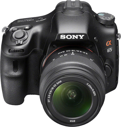 Sony SLTA65VK 24.3MP DSLR Camera 18-55mm Lens