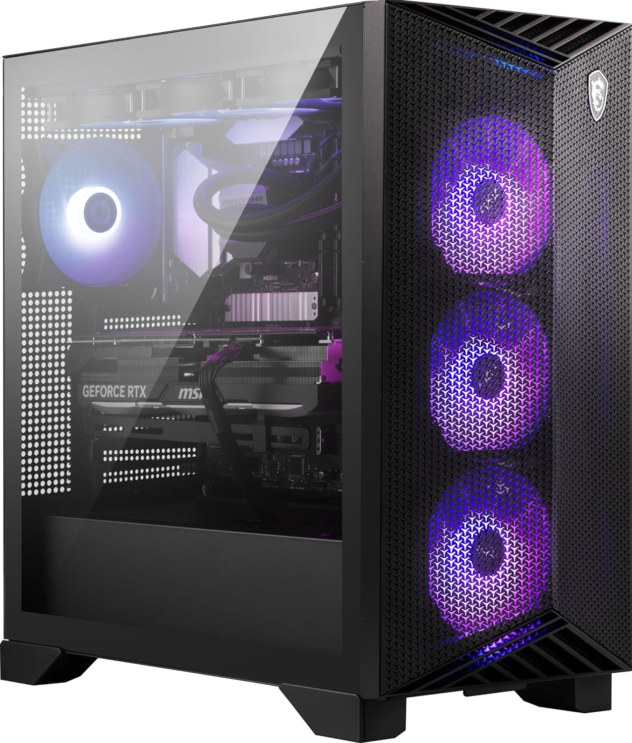 MSI Aegis ZS2 Gaming PC: Ryzen 9, RTX 4070, 32GB, 2TB SSD, Liquid Cooled