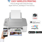 Canon 4977C022 PIXMA TS3520 Wireless All-in-One Printer (White)