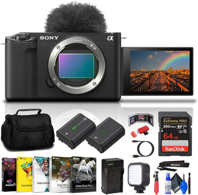 Sony ILCZVE1/B Alpha ZV-E1 Vlog Camera Kit Renewed
