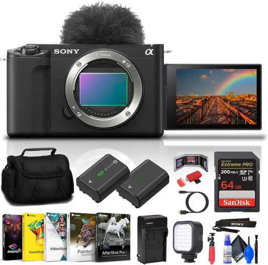 Sony ILCZVE1/B Alpha ZV-E1 Vlog Camera Kit Renewed