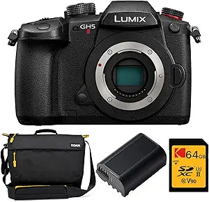 Panasonic LUMIX GH5 II Live Streaming Mirrorless Camera Bundle