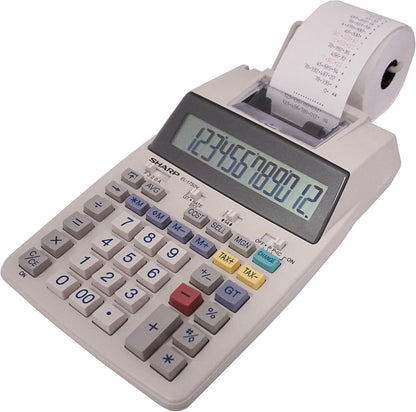 Sharp EL-1750V Two-Color Printing Calculator