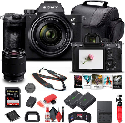 Sony ILCE7M3K/B Alpha a7 III Mirrorless Camera with 28-70mm Lens