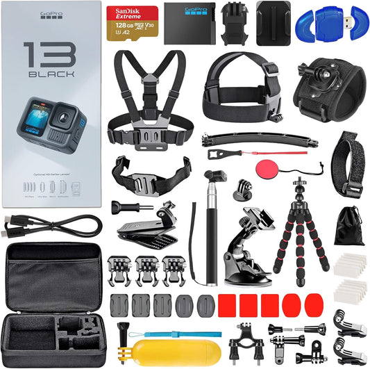 GoPro CHDHX-131-XX HERO13 Black Action Camera Bundle